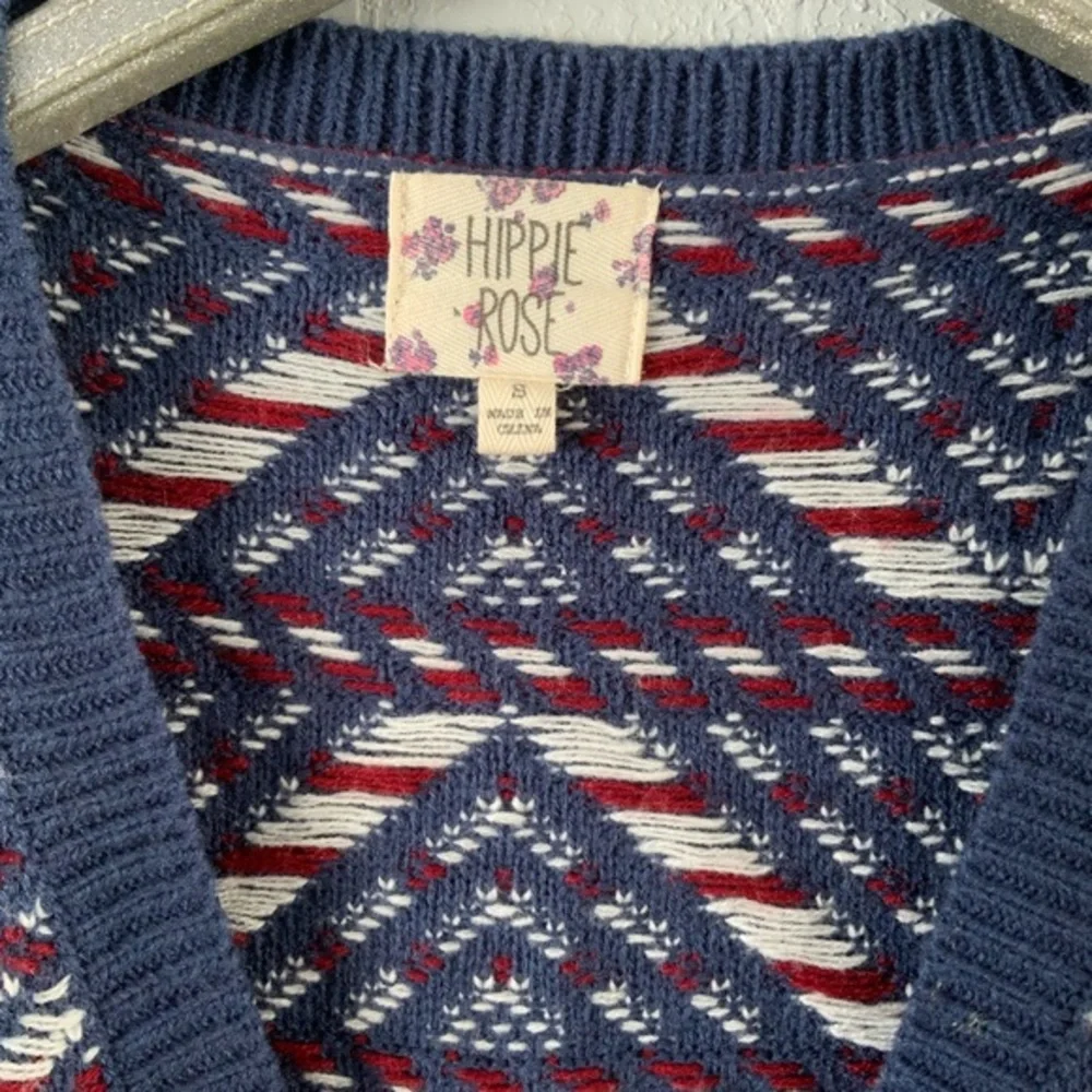 Hippie Rose Patterned Cardigan - Picture 2 of 5